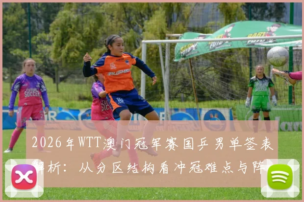 2026年WTT澳门冠军赛国乒男单签表解析：从分区结构看冲冠难点与阵容变数